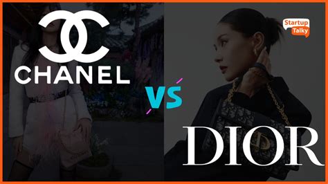 chanel vs dior|difference between chanel and dior.